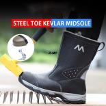 Work Boots Steel Toe Waterproof  Mens Steel Toe Waterproof Work Boots  Waterproof  