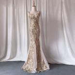 Gold Evening Dresses Mermaid Long Prom Gown Glitter Sequin Party Dress Sweetheart Golden Formal Gown Sparkle Woman Dress