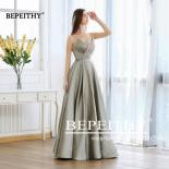 Bepeithy Abendkleider Glitter Aline Long Evening Dress Party Elegant  Robe De Soiree Spaghetti Straps Prom Dresses  Even