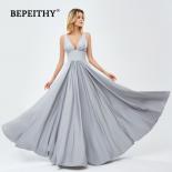 Bepeithy Deep Vneck Long Evening Dresses 2022 Vestidos De Festa Vintage Prom Dress Abendkleider  Evening Dresses