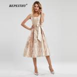 Bepeithy Short Prom Dresses Scoop Homecoming Dress Sleeveless Jacquard Fabric Tealength Party Gowns  Vestidos Cortos  Pr