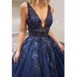 Navy Blue Long Evening Dress  Navy Blue Lace Dress Party  Lace Navy Long Prom Dress  Prom Dresses  