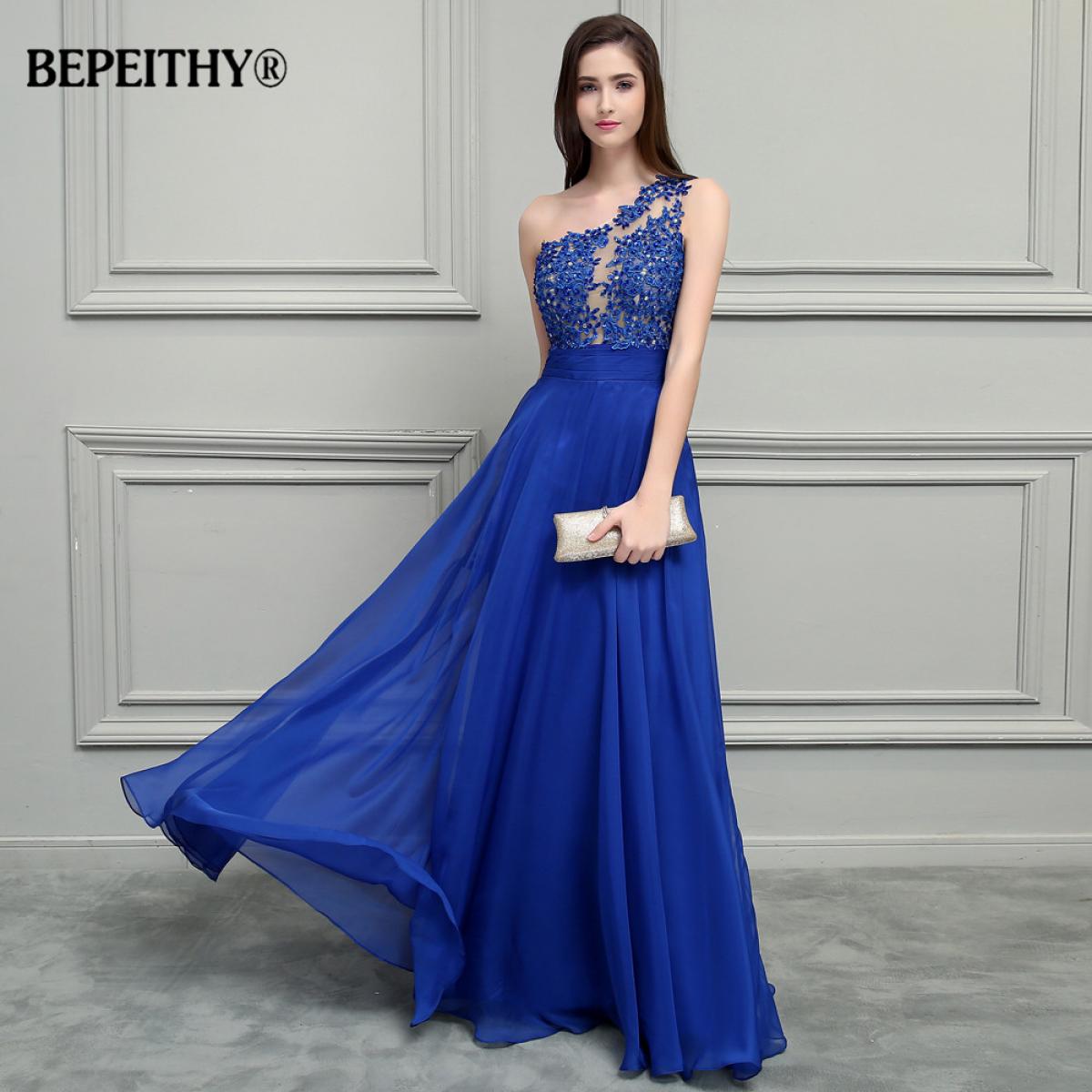Abiti shop lunghi blu