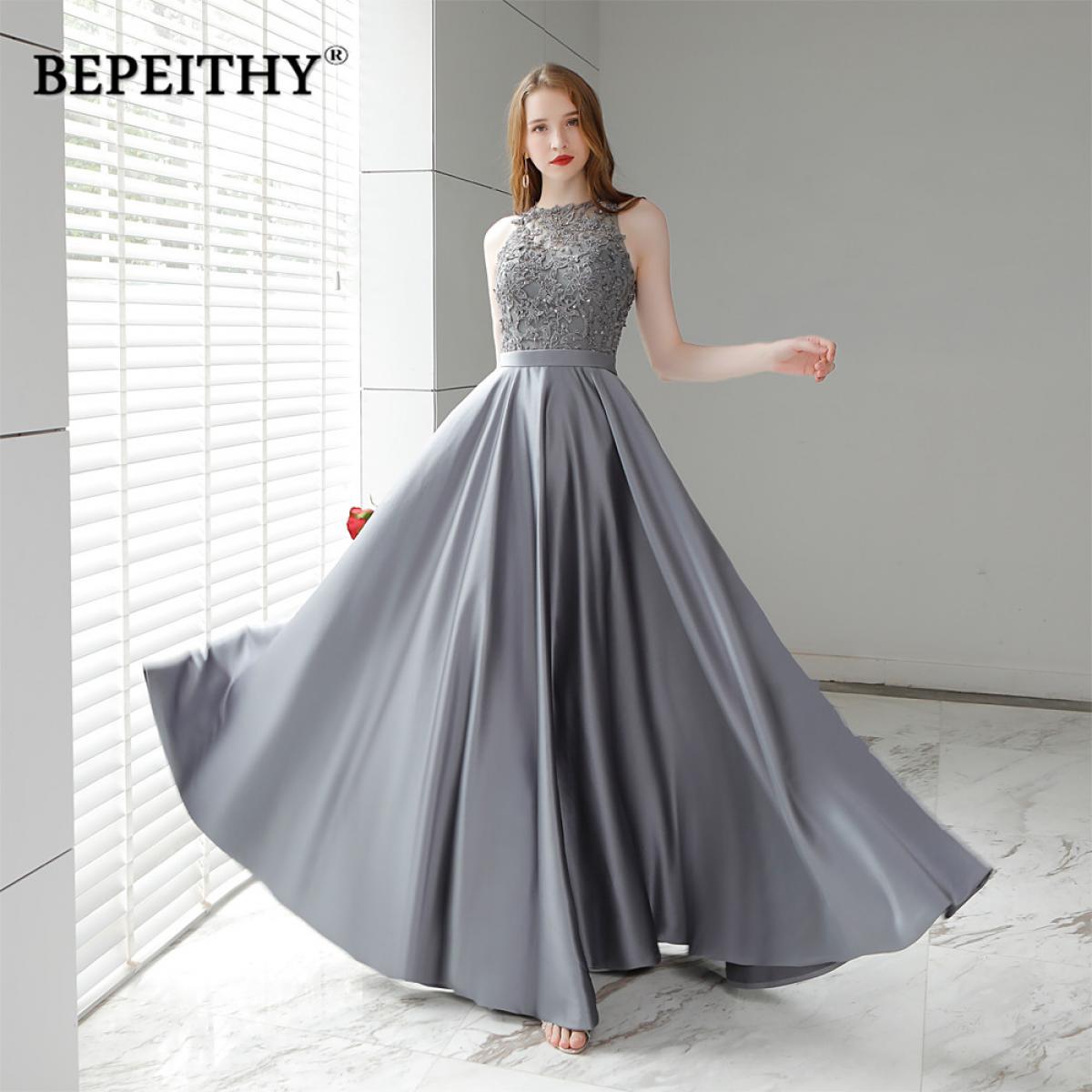 Vestido gris elegante cheap