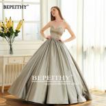 Bepeithy Vintage Sweetheart Evening Dress Party Elegant  Sparkle Glitter Fabric Ball Gown Prom Dresses Robe De Soiree  E