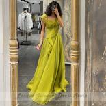 Modern A Line Tulle Evening Dresses For Women 2023 Summer Floor Length Prom Gowns Scoop Zipper Back Custom Wedding Guest