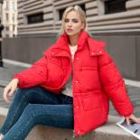 2023 Winter Down Cotton Padded Jackets Women  Loose Mid Long Coat Female High Quality Warm Outwear Parkas Ladies Overcoa