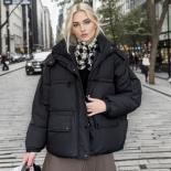 חורף 2023 מעילי כותנה מרופדים פוך לנשים רופף מעיל אמצע ארוך לנשים מעיל הלבשה לבוש חם באיכות גבוהה לנשים מעל