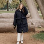 2023 Winter Parkas Women New Warm Coats Jacket Female  Fashion Length Hooded Comfort Elegance Casual Streetwear Clothes