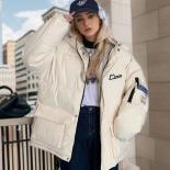 2023 Winter New Parkas Women Down Cotton Padded Jacket Female Warm Thicken Hooded Coat Loose Bread Coat Jacket Outwear W