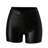 2023  Nightclub Leather Shorts Women High Waist Bodycon Push Up Black Short Joggers Sports Fitness Female  Slim Shorts