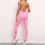  Jumpsuits Yoga Sets Sports Fitness Bodysuit Training Beauty Back Ballet Suits Workout Clothes Gym Leggings Set For Wome