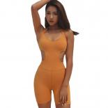  Yoga Jumpsuits Backless Sports Fitness Tracksuits Gym Clothing Onepiece Bodysuits With Pad Beauty Back Tight Sportswear