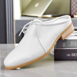 Sapatos masculinos de couro de alta qualidade, pequenos, brancos, de ponta branca, traje de negócios, sapatos de couro para casa