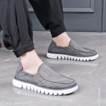 Zapatos de lona para hombre con suelas suaves transpirables estilo universitario de verano un pie al aire libre tendencia de zap