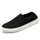 Canvas Shoes For Men Low Top Summer Trendy Thin And Casual One Foot Soft Sole Wide Foot Board Breathable Old Cloth Shoes
