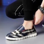 chaopai נעלי קנבס משי נושמים לקיץ לגברים סוליה דקה רכה קלות משקל נעלי לוח 2023 בד חדש