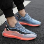 Men's Shoes 2023 New Summer Mesh Shoes Sports Running Shoes Leisure Breathable Men's Soft Sole Mesh Shoes Lightweight Fa