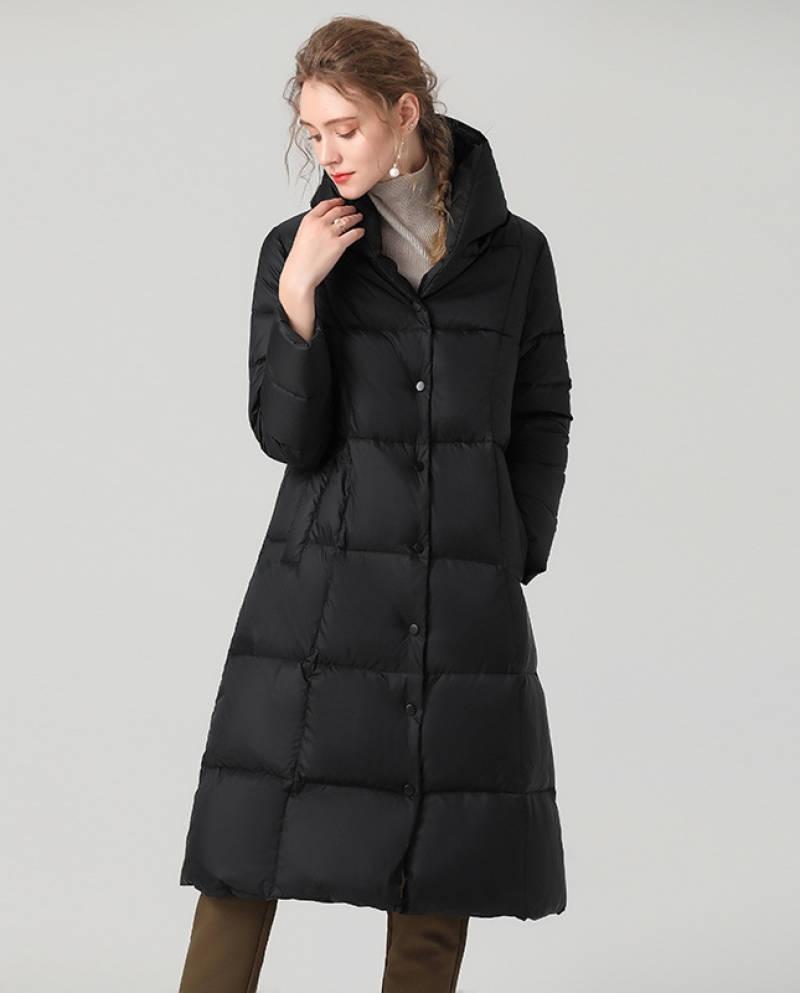 No-wash Down Jacket Winter New Style Thickened Fashionable Long  And  High-end Women's Coat Drop Shipping For Women