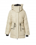  Station Short Down Jacket For Women, High-end  Style Hooded Long-sleeved 90 White Duck Down Thickened Jacket, A Generat