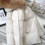 חורף חדש מעיל קפוצ'ון נשים ז'קט לבן אופנה קז'ואל מעילי קווילט לנשים כותנה מרופד עליון עם שרוול ארוך 2023