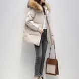 Manteau à capuche pour femme, veste blanche, à la mode, Style décontracté, manteaux matelassés, en coton rembourré, haut à manch