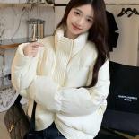 Women's Winter Jacket 2023  Casual Irregular Hem Down Coats Warm Coat Women Long Sleeve Top Parkas Fashion New Jacket