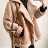 Giubbotti invernali per le donne spesse calde allentate abbigliamento moto cappotto moda top a maniche lunghe da donna 2023 stre