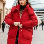 Cappotto Giacca invernale da donna Moda Piumini caldi con cappuccio Trapuntati Addensati Parka lunghi Nuove eleganti giacche imb