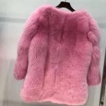 Cappotto da donna in vera pelliccia di volpe cappotto invernale spesso caldo da donna pelle intera 2022 giacca in vera pelliccia