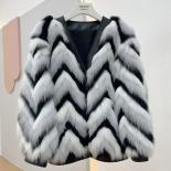 2023 Hot Sales New Luxury Women Winter Real Fox Fur Coats With Genuine Sheepskin Leather Natural Fox Fur Jacket Outwear