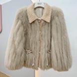 Fall Winter High Fashion Stylish Women Real Fox Fur Coat Thick Warm Streetwear Luxury Genuine Fur Jackets Outerwear