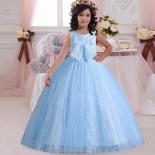 Princess Girl Lace Big Bow Birthday Supper Evening Dress Long Campus Graduation Prom Party Poncho Dress For Girl