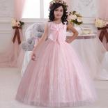 Princess Girl Lace Big Bow Birthday Supper Evening Dress Long Campus Graduation Prom Party Poncho Dress For Girl