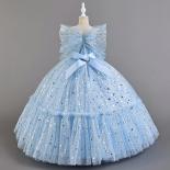 Luxury Children's Dress Flower Boy Halloween Sequins Er Fluffy Dress 4 14 Years Old 2023 Wedding Dress Girl Costume