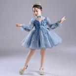 New Girl's Party Dress Elegant Ballet Performance Costume Luxury Party Prom Princess Dress Lace Halloween Performance Co
