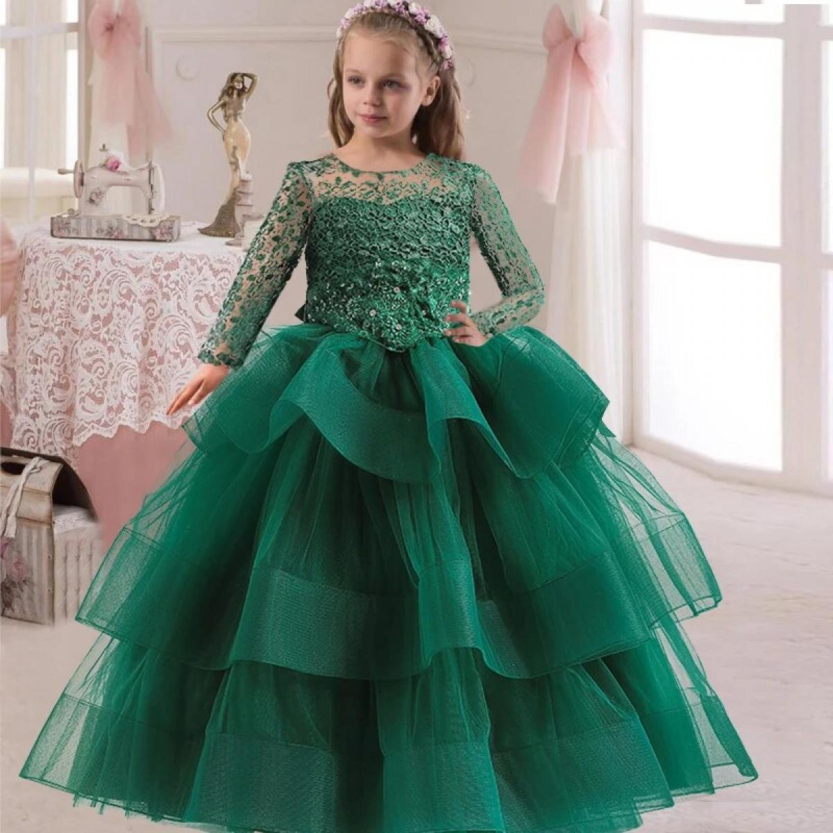 414 Years Old Elegant Celebrity Highend Party Dress Temperament Girl For Party And Wedding High End Princess Dress  Girl