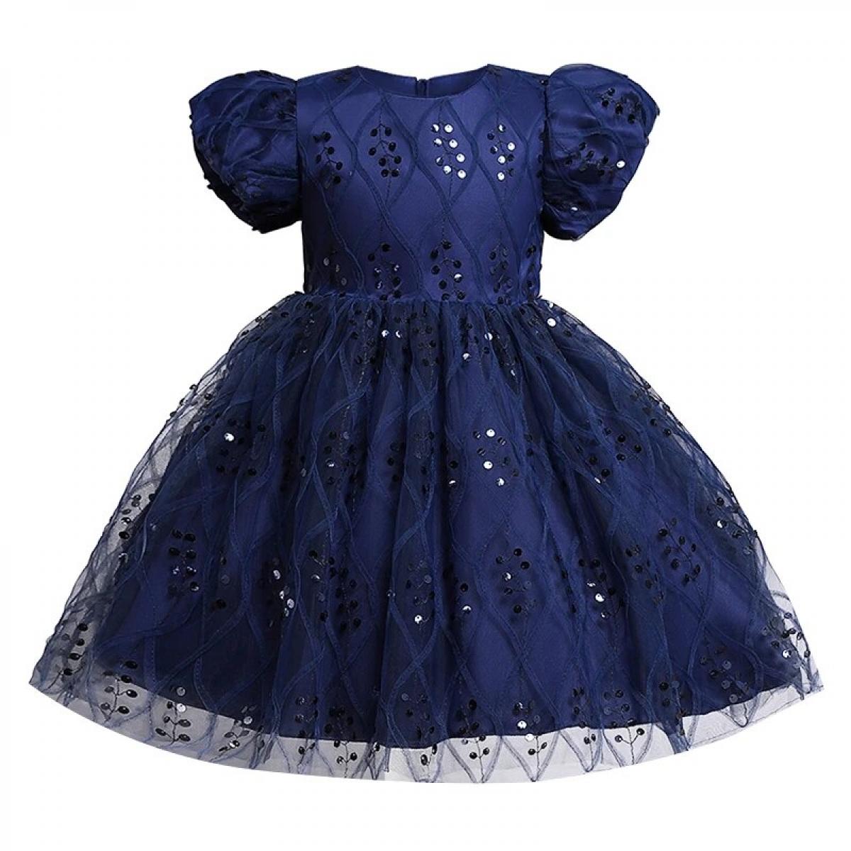 Robe Tutu en dentelle pour filles de 2 à 8 ans, robe princesse d'anniversaire, tenue de soirée élégante pour demoiselle d'honneu