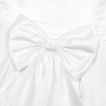 Girls' Bowknot Bubble Sleeve Luxury Dress Princess Sequin Wan Christmas Performance Dress White Wedding Dress 3 10 Years