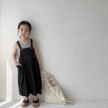 2 שמלת תינוק לילדה בת 10 2022 אופנת קיץ לילדים בגדי כותנה רצועת ילדה חצאית ארוכה רצועה רפויה מזדמנת dr