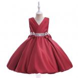 Evening Christmas Young Girl Princess Party Dress Kids Pageant  Clothes Children Costume  Wedding Gown Bridesmaid Formal