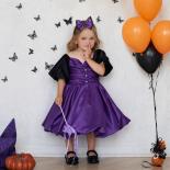 3 10 Yrs Fancy Baby Girls Dress Halloween Party Evening Gowns Elegant Princess Clothes Ball Wedding Kids Children Prom V