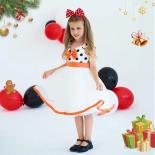 Girl Party Princess Dress Christmas Dot Cosplay Costumes Kids Clothes Children Birthday Clothing  Wedding Evening Prom V
