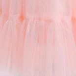 Pink Girls Wedding Party Tutu Dress Evening Formal Kids Clothes For Children Flower Birthday Ball Gown Pageant  Show Ves