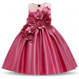 Summer Elegant Baby Girl Party Dress Kids Clothes Children Birthday Princess Wedding Costume 3 4 5 6 7 8 9 10 Year Vesti