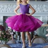 Girls' Princess Skirt 2023 New Girls' Piano Performance Dress Halloween Performance Model Walk Show Cake Puffy Dress 6 8