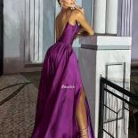 Bowith Maxi Party Dresses A Line Prom Dress High Waist Puffy Evening Gowns Evening Dress Robe De Soiree With Slit