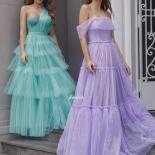 Lilac Evening Party Dresses Long Evening Gown Prom 2022 Shiny Celebrity Dress Elegant Formal Party Gown Women Vestidos D
