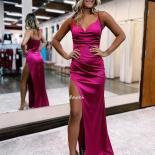 Bowith Spaghetti Strap Dresses For Women  Evening Party Dresses Prom 2022 Vetido De Fiesta De Noche Plumas  Evening Dres