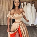 Bowith Off Shoulder Evening Party Dresses Luxury Formal Occasion Dress For Gala Dress Party Gown 2022 Vestidos De Fiesta